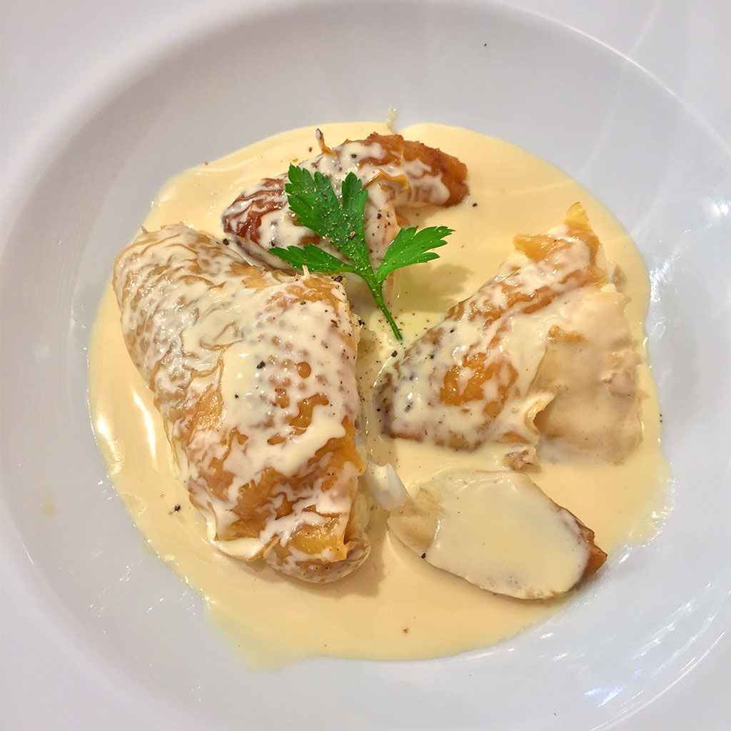 Kremalı Soslu Tavuk